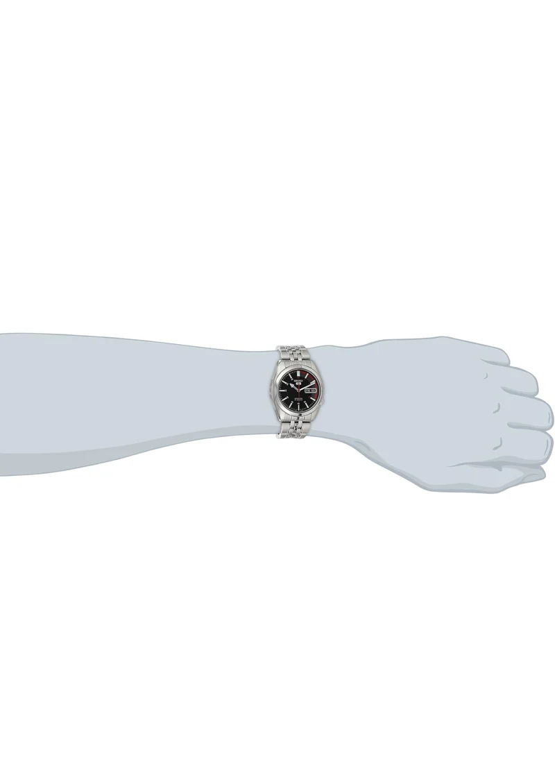 Seiko 5 Automatic Stainless Steel Watch - Black