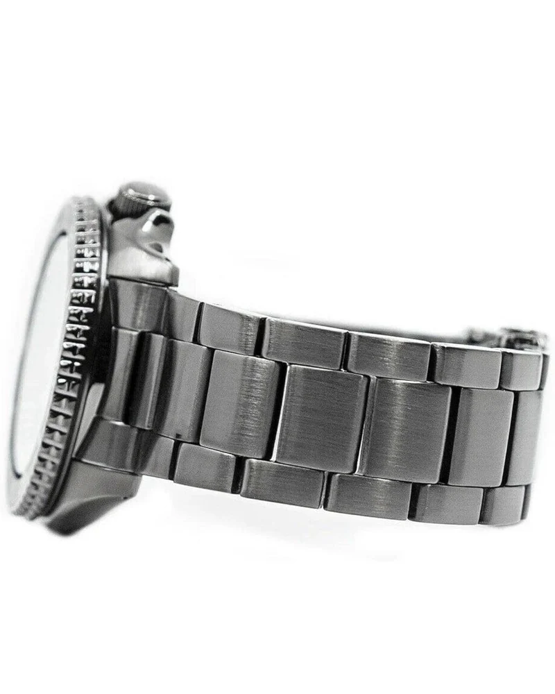 SEIKO Automatic Watch 5 Sports - Day/Date Calendar, LumiBrite Hands and Markers, and Rotating Bezel, 100m Water-Resistant - Black