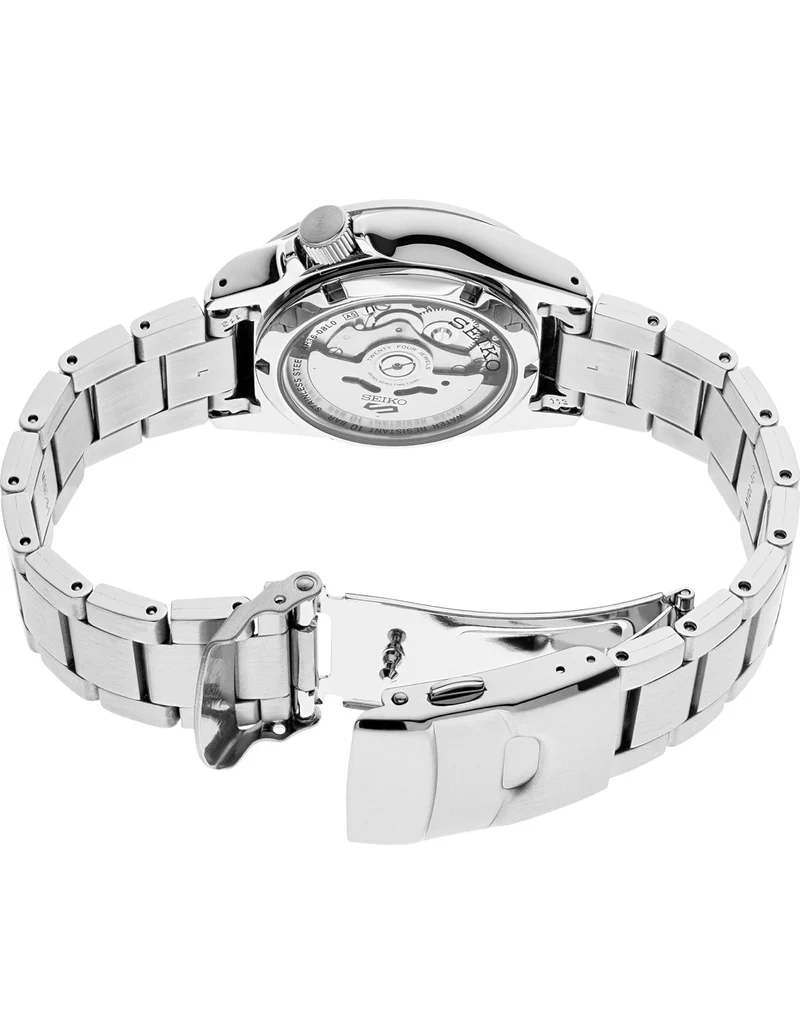 SEIKO Automatic Watch 5 Sports - Day/Date Calendar, LumiBrite Hands and Markers, and Rotating Bezel, 100m Water-Resistant