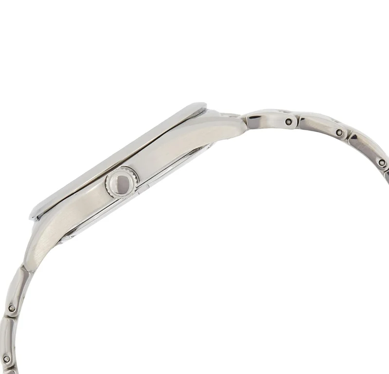 Seiko Men's Essentials Japanese Quartz Stainless Steel Strap - Silver