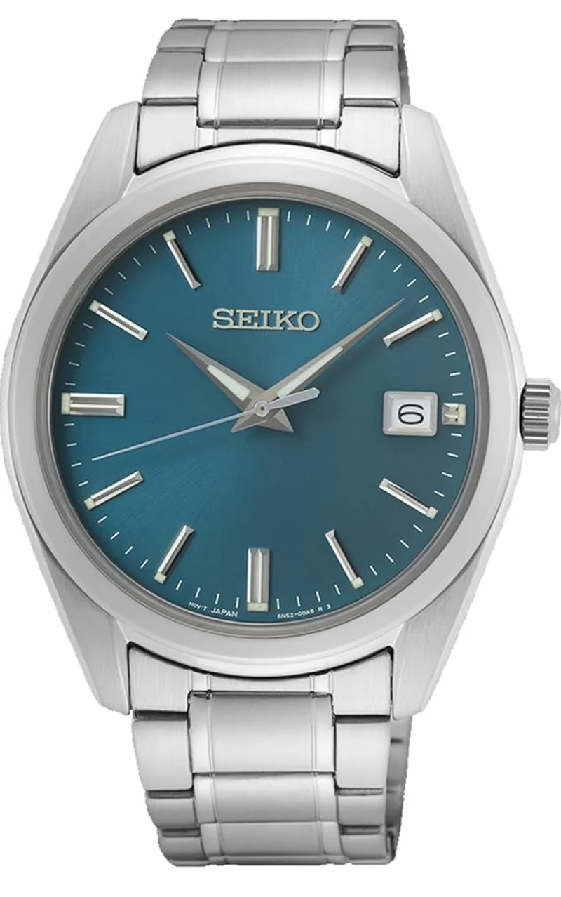 SEIKO Stainless Steel Blue dial Quartz Men's Watch - NEW