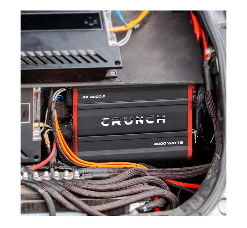 Crunch Ground Pounder GP-2000.2 2000 Watt 2 Channel Amplifier - NEW