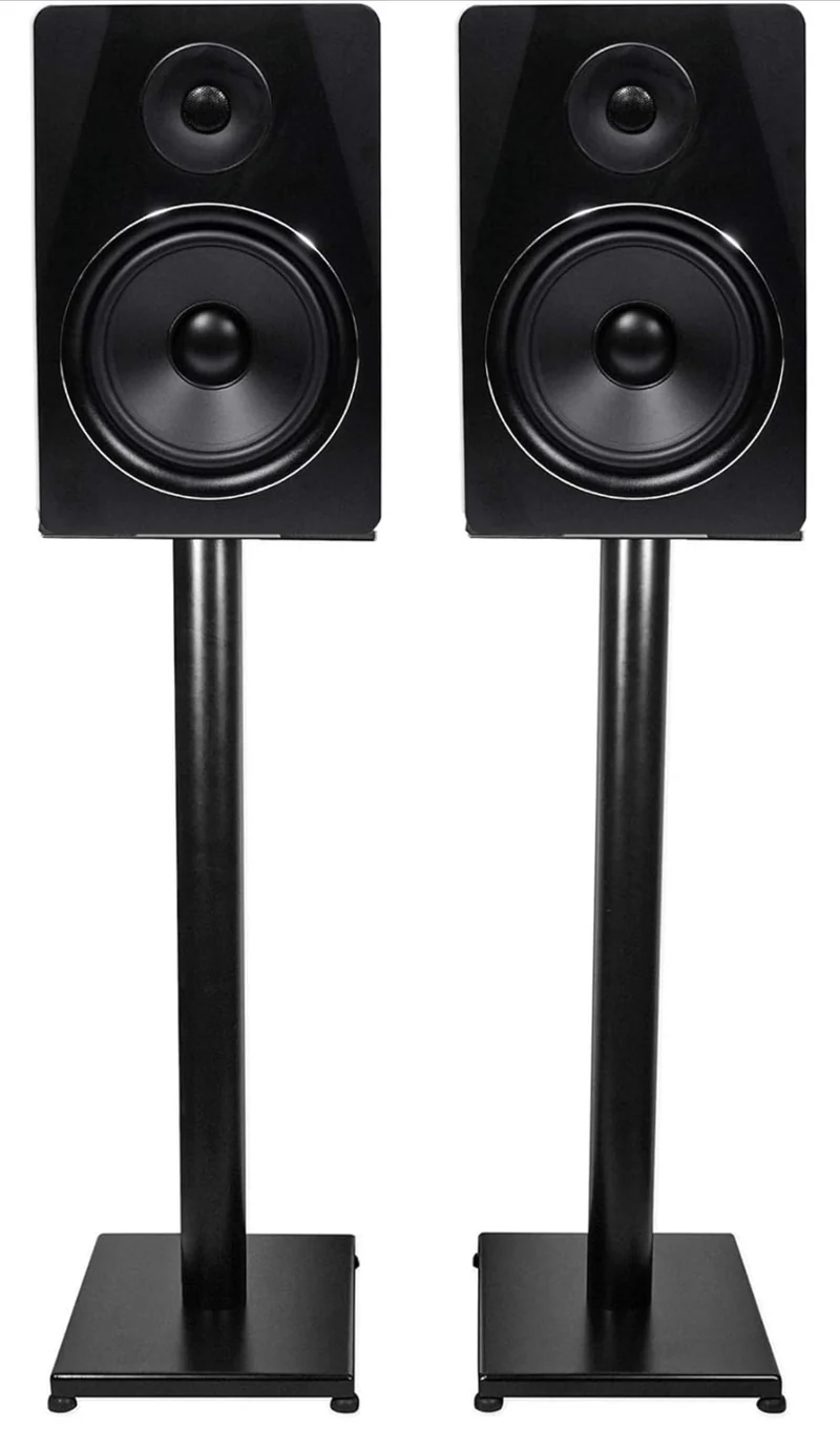 Rockville APM8B 8" 2-Way 500W Active/Powered USB Studio Monitor Speakers Pair