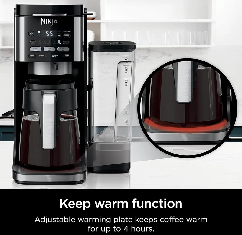 Ninja Drip Coffee Maker DualBrew Pro Hot & Iced Coffee Machine- Black (CFP101)