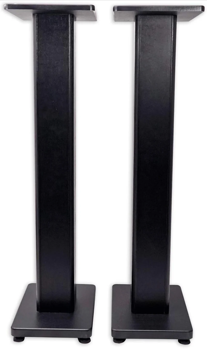 Rockville Pair APM8B 8" 500w Studio Monitors+Stands+Pads+ Headphones+Mic and Shield