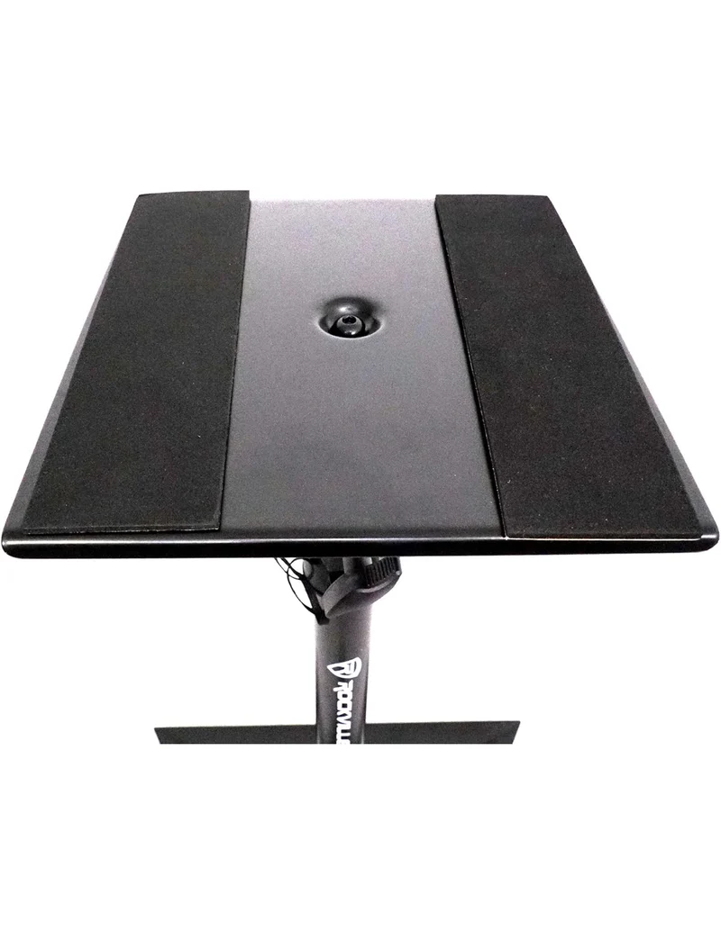 Rockville Pair APM8B 8" 2-Way 500 Watt Powered USB Studio Monitors+Stands+Pads