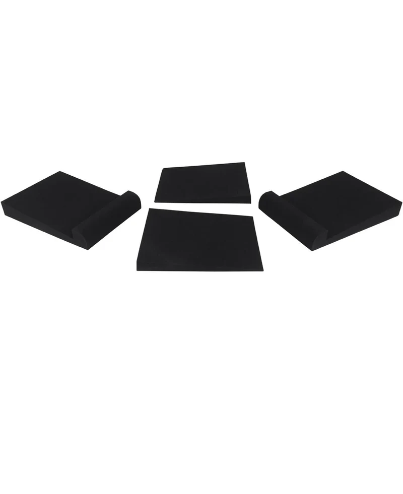 Rockville Pair APM8B 8" 2-Way 500 Watt Powered USB Studio Monitor Speakers+Pads
