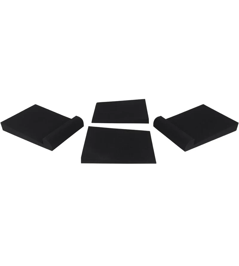 Rockville Pair APM8B 8" 2-Way 500 Watt USB Studio Monitors+36" Stands+Pads