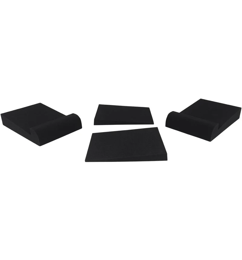 Rockville 2 APM6W 6.5" 2-Way 350 Watt Powered USB Studio Monitors+Stands+Pads