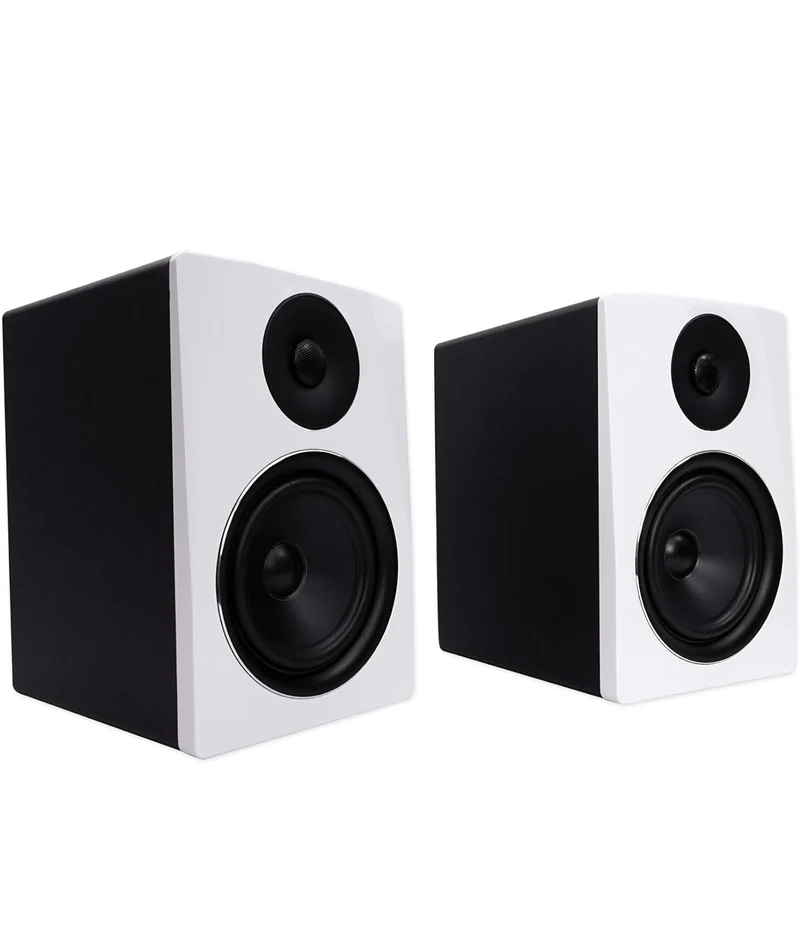 Rockville 2 APM6W 6.5" Powered Studio Monitors+Active 10" Subwoofer+Stands+Pads