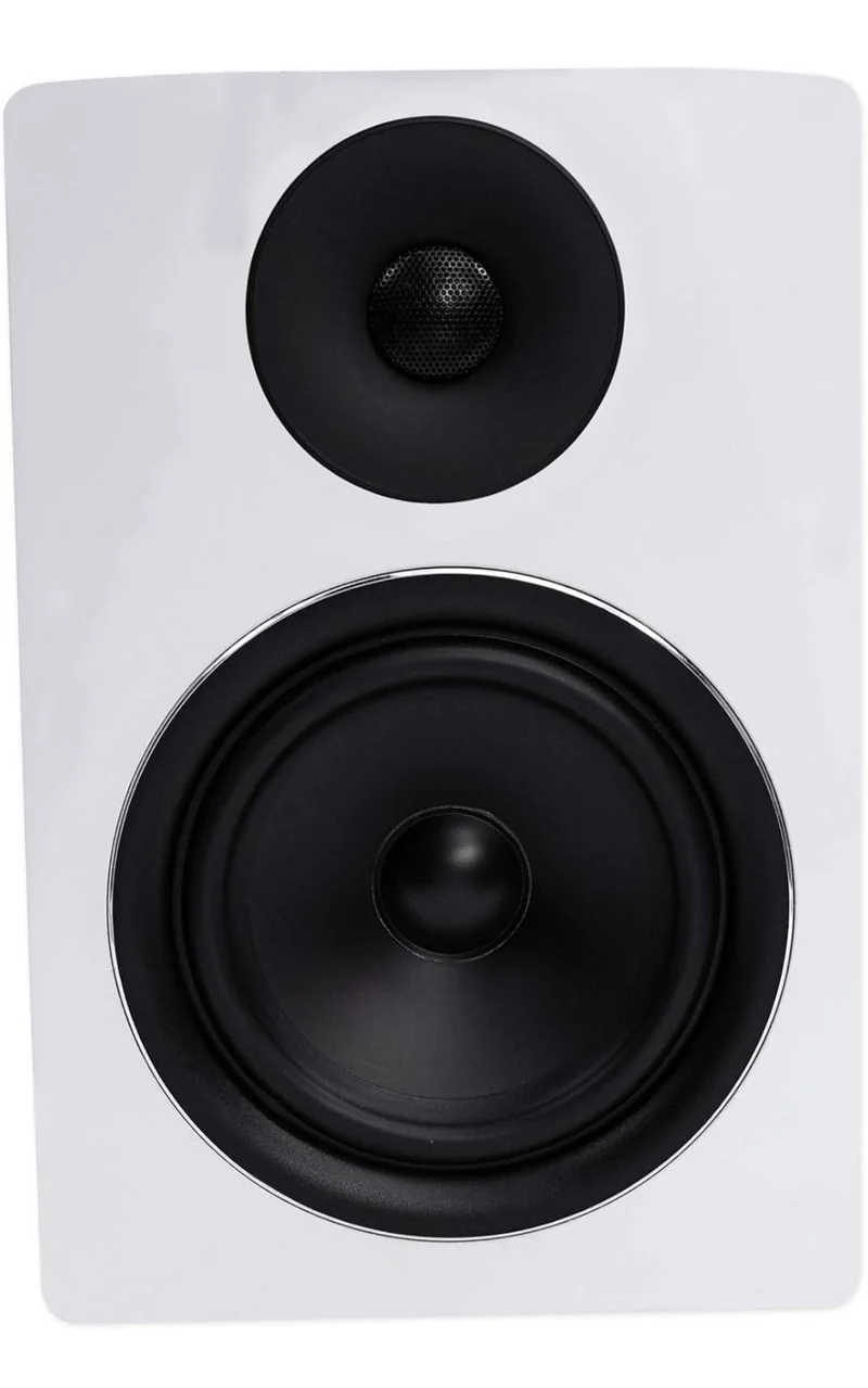 Rockville (2) APM6W 6.5" Powered Studio Monitors+Active 10" Subwoofer+Stands+Pads
