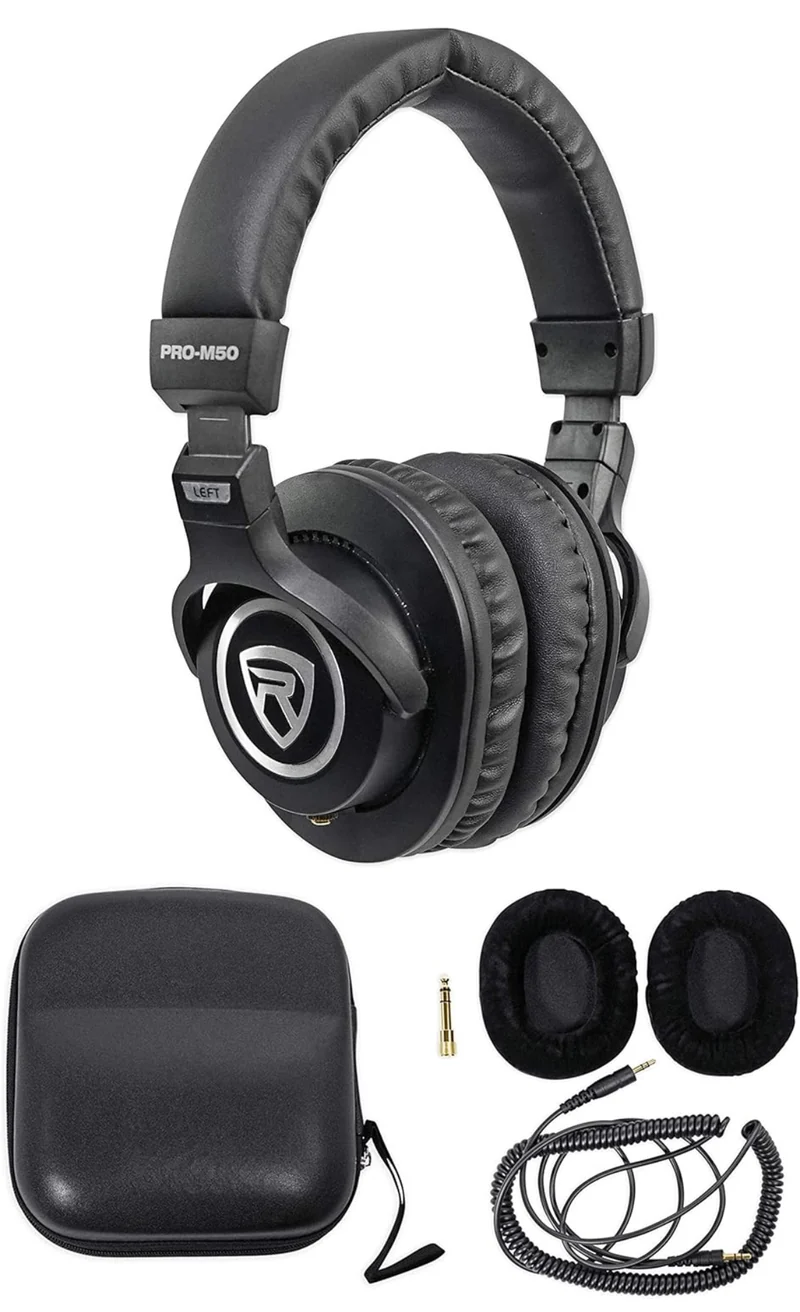 Rockville Apm6c 6.5" 2-Way 350W Active/Powered USB Studio Monitor Speakers Pair