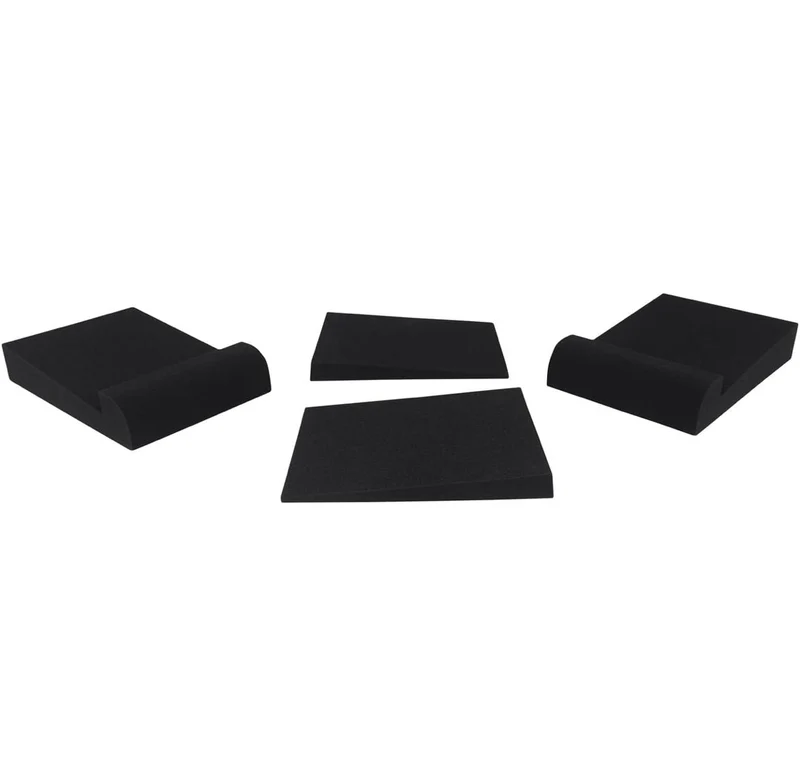Rockville Pair APM5W 5.25" 2-Way 250W Powered USB Studio Monitor Speakers+Pads