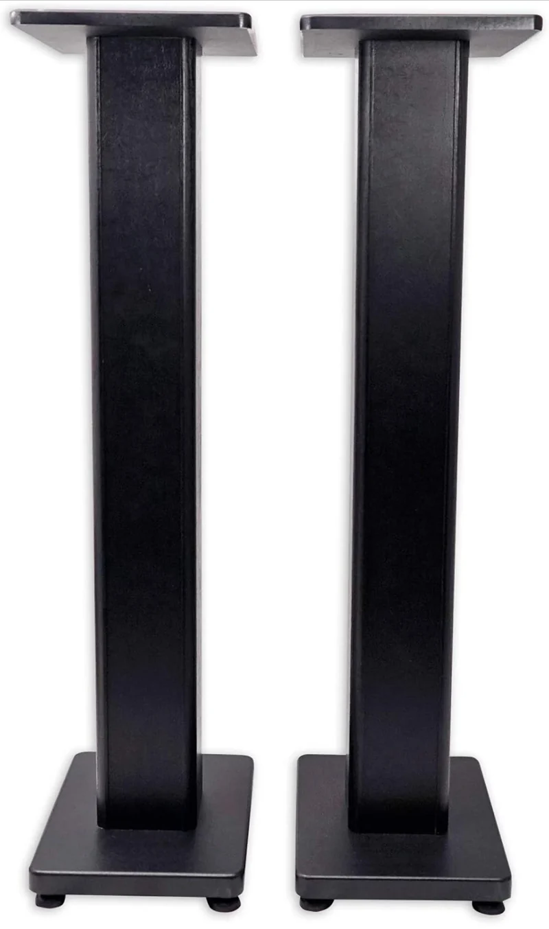 Rockville (2) APM5W 5.25" Powered Studio Monitors+Active Subwoofer+Stands+Pads