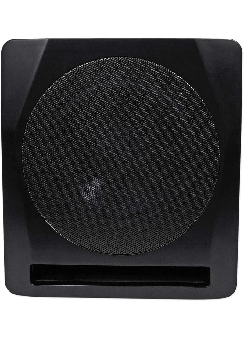 Rockville APM10B 10" 400 Watt Powered Studio Subwoofer Pro Sub + Acoustic Riser