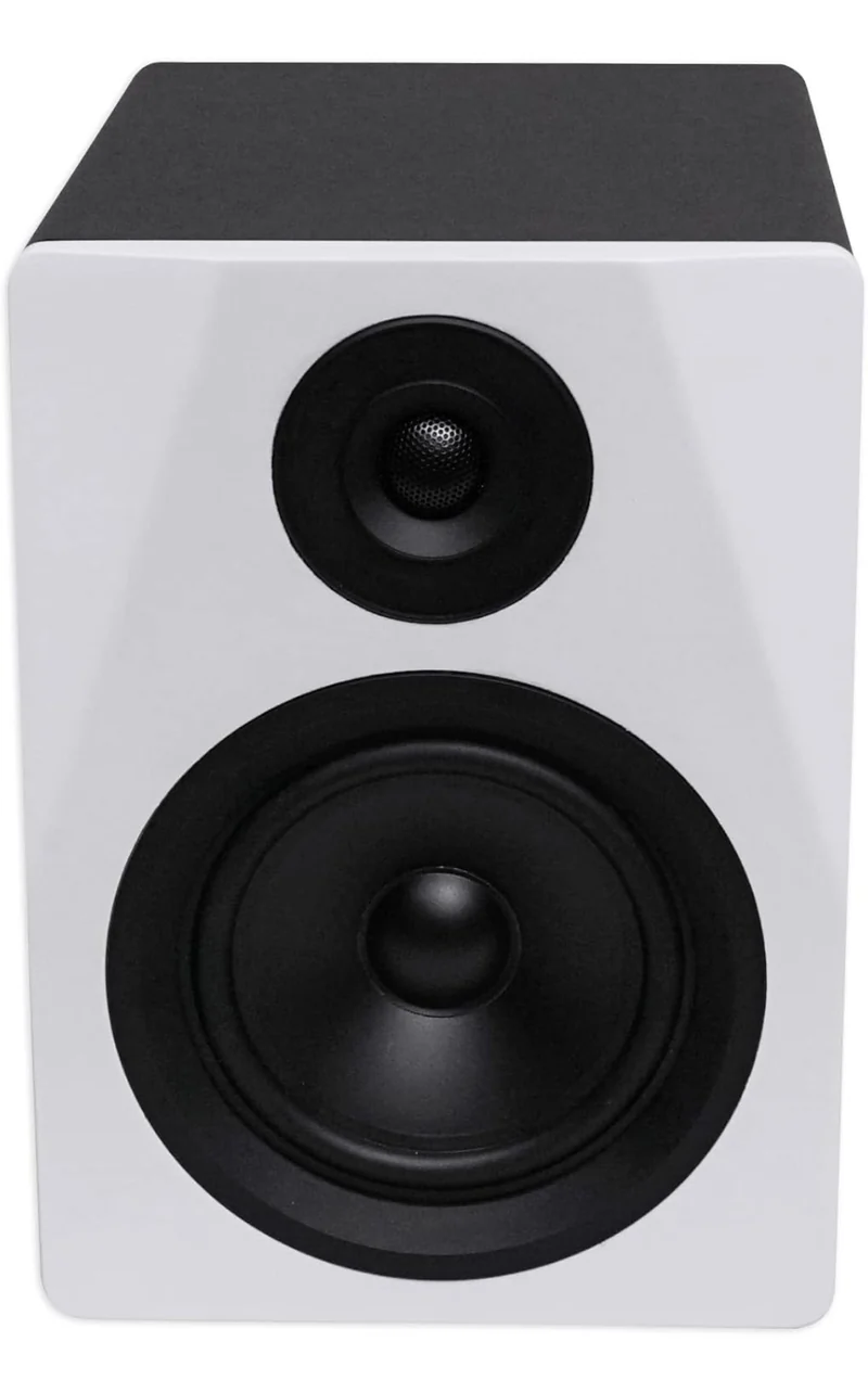 Rockville 2 DPM5W Dual Powered 5.25" 300w Active Recording Studio Monitors+Pads