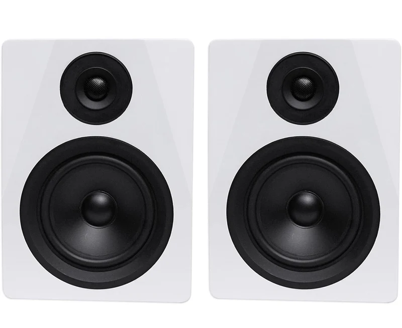 Rockville (2) DPM5W Dual Powered 5.25" 300 Watt Active Studio Monitor Speakers