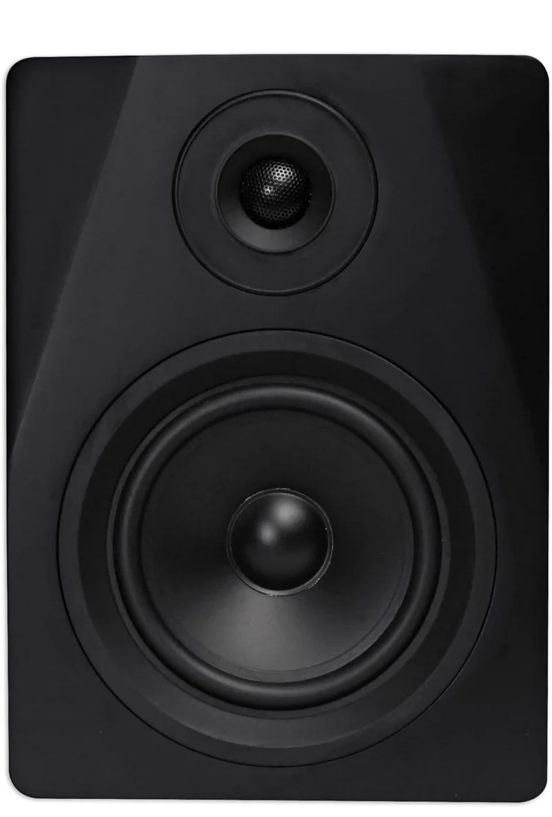 Rockville 2 DPM5B Dual Powered 5.25" 300w Active Recording Studio Monitors+Pads
