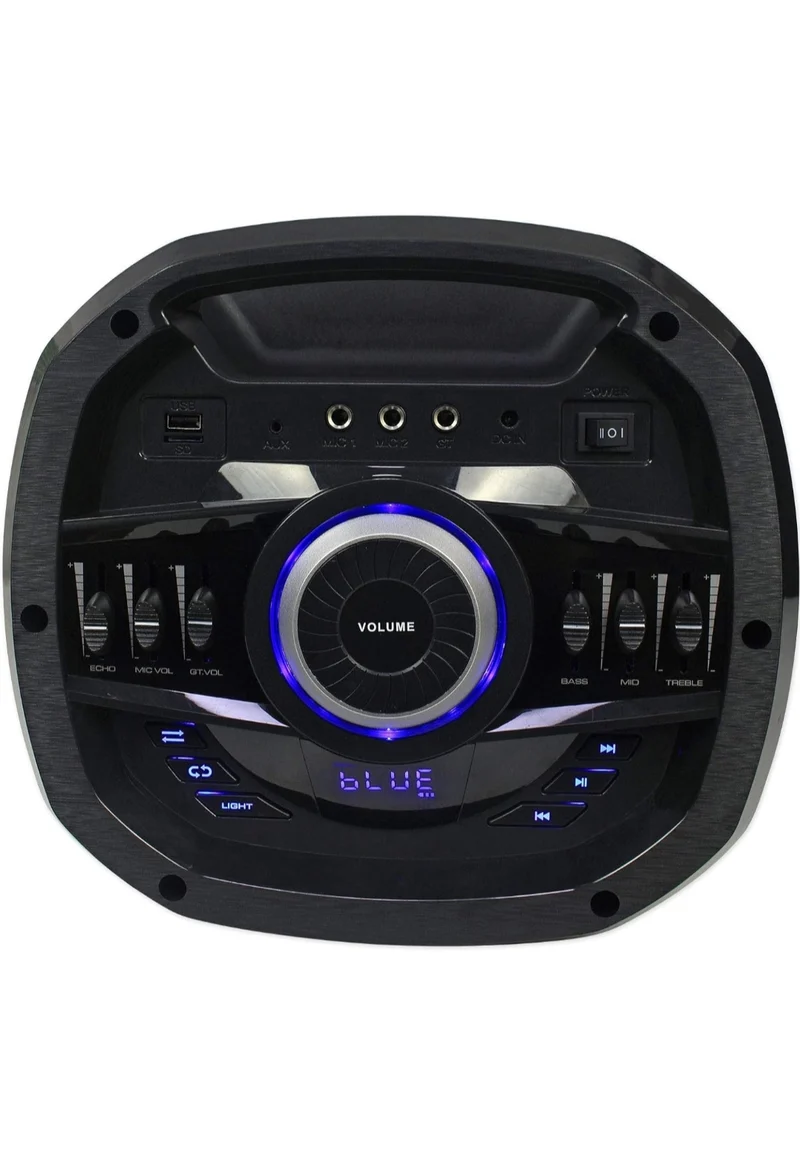 RockvilIe Go Party X10 Street Performer Performance Battery Speaker+Guitar Input