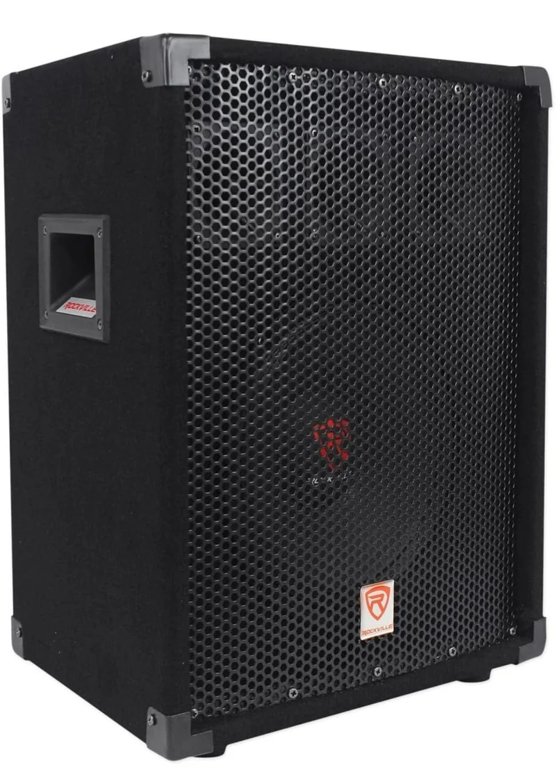 BUNDLE 2 Rockville RSG10 10" PA Speakers+Technical Pro 1200w