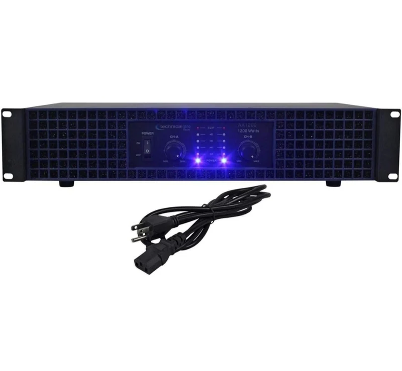 BUNDLE 2 Rockville RSG10 10" PA Speakers+Technical Pro 1200w