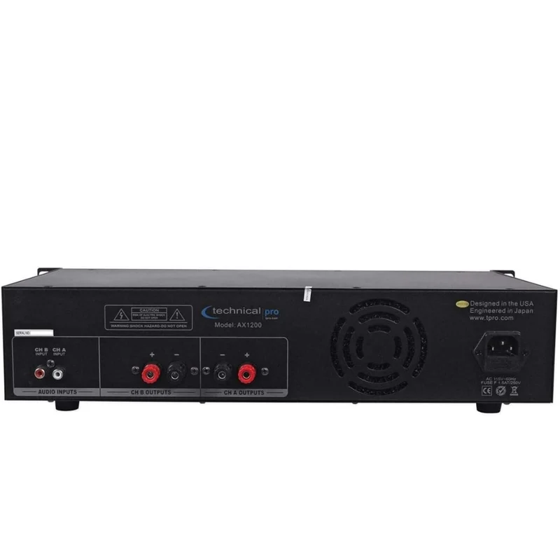 BUNDLE 2 Rockville RSG10 10" PA Speakers+Technical Pro 1200w