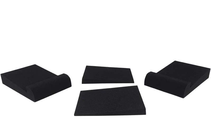 Rockville (2) DPM5B Powered 5.25" 300w Active Studio Monitors+Stands+Pads