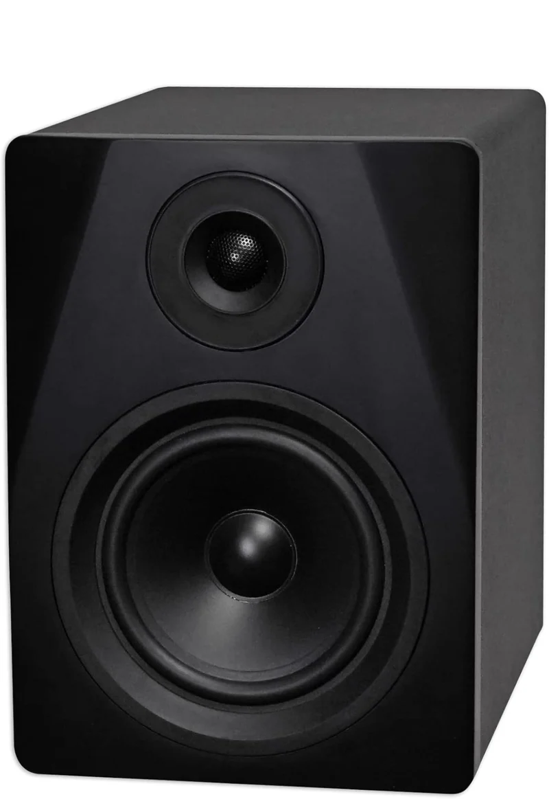 Rockville (2) DPM5B Powered 5.25" 300w Active Studio Monitors+Stands+Pads