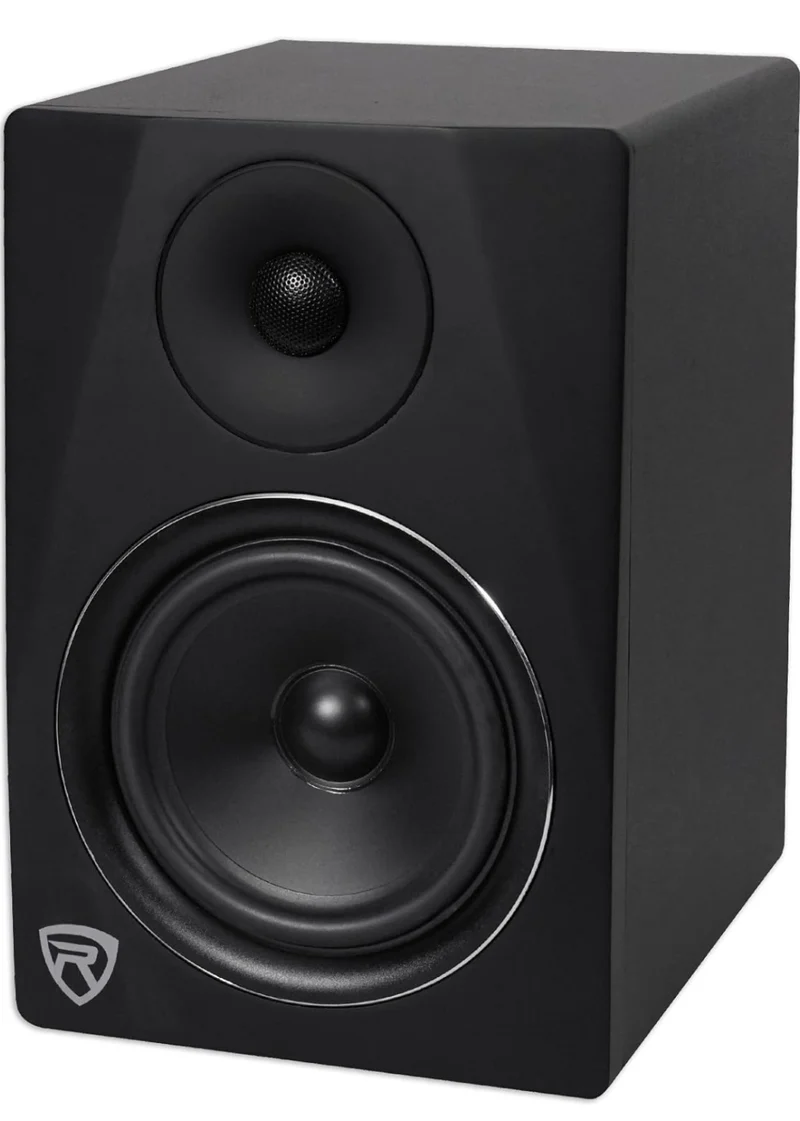 Rockville DPM6B 6.5" 2-Way 210W Black Active/Powered Studio Monitor Speaker
