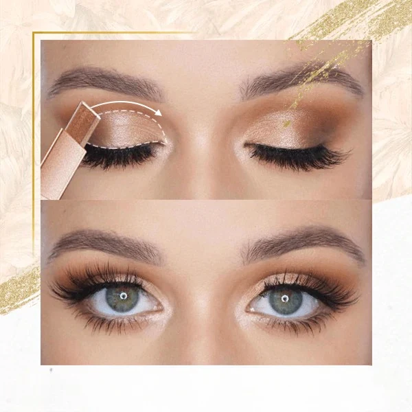 Lot de 3 Bâtons fard à paupières 2 en 1 Longue tenue + 1 EYELINER STAMP OFFERT