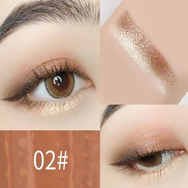 Lot de 3 Bâtons fard à paupières 2 en 1 Longue tenue + 1 EYELINER STAMP OFFERT
