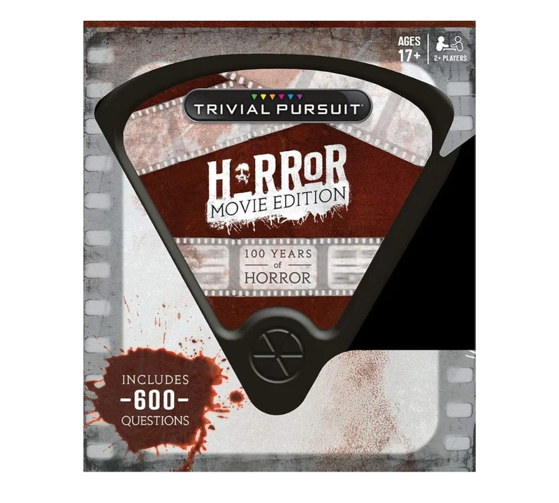 Trivial Pursuit: Horror Movie Edition Questions from Classic Horror Films - Board Game for Fans of Horror Movies