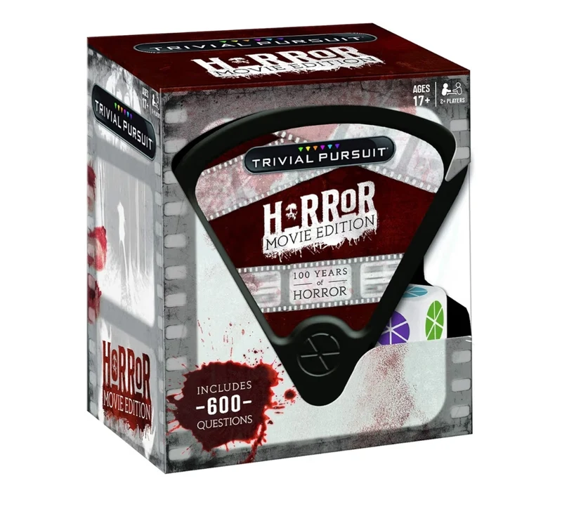 Trivial Pursuit: Horror Movie Edition Questions from Classic Horror Films - Board Game for Fans of Horror Movies