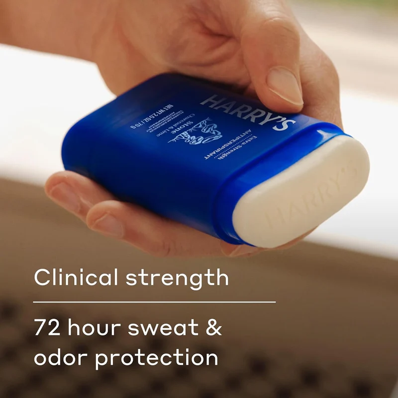 Extra-Strength Antiperspirant Deodorant, Sweat & Odor Control for Men - Stone, 2.5 oz (Pack of 3)
