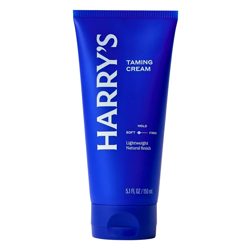 Taming Hair Cream for Men with Soft Hold and Natural Finish - 5.1 fl oz - PACKAGING MAY VARY - (Pack of 2)