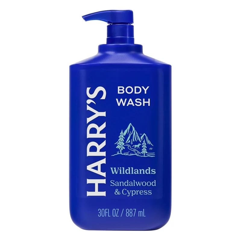 Men's Body Wash Shower Gel for Men - No Parabens, Sulfates, or Dyes Wildlands (30 fl oz)