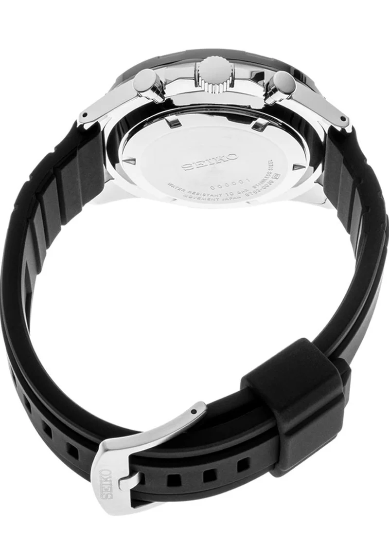 SEIKO Watch for Men - Essentials - Quartz Chronograph, Tachymeter