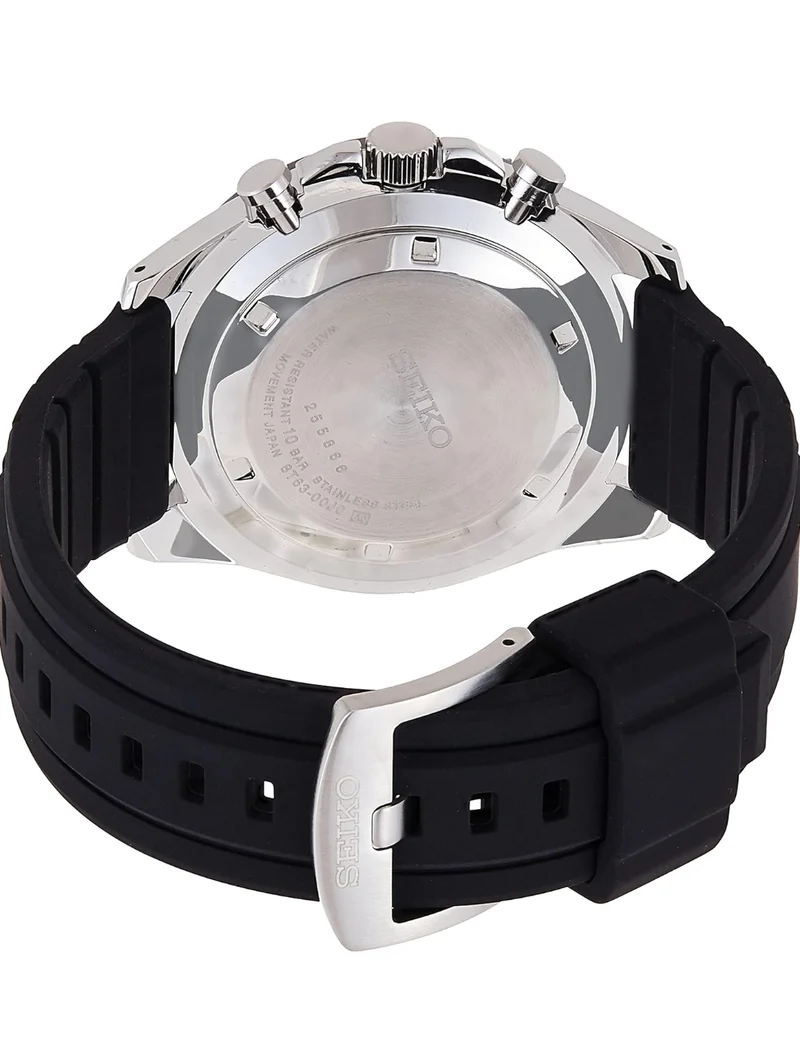 SEIKO Watch for Men - Essentials - Quartz Chronograph, Tachymeter