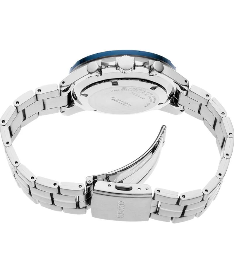 SEIKO Watch for Men - Essentials - Quartz Chronograph, Tachymeter