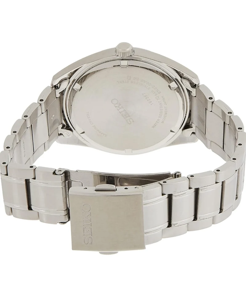 Seiko Men's Essentials Japanese Quartz With Stainless Steel Strap