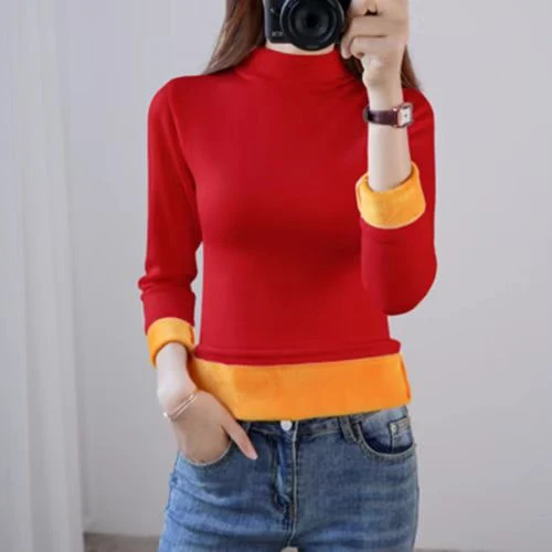 Pull pour femme intérieur fourrure