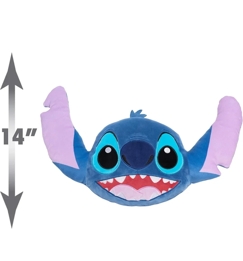 Disney Classics Character Heads, Stitch, 14-Inch Plush