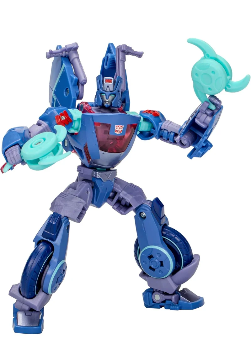 Transformers Legacy United Deluxe Class Cyberverse Universe Chromia, 5.5 inches Converting Action Figure (8)