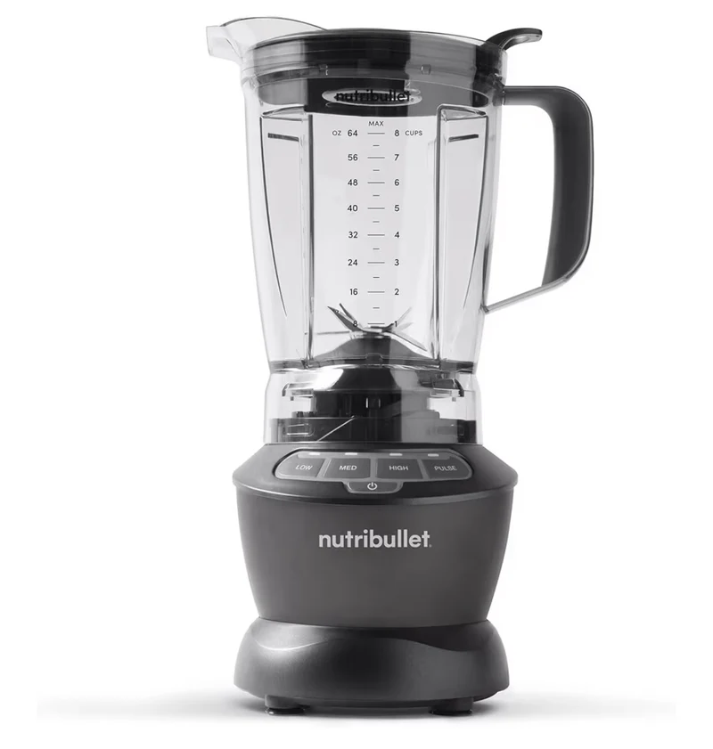 NutriBullet Food Prep, and Frozen Blending, 64 Ounces, 1200 Watt - Dark Gray