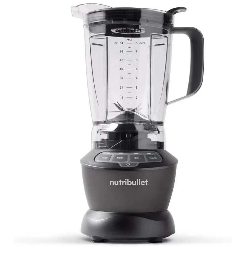 NutriBullet Food Prep, and Frozen Blending, 64 Ounces, 1200 Watt - Dark Gray
