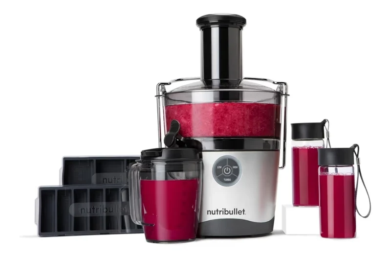 NutriBullet Juicer Pro Centrifugal Juicer Machine for Fruit, Vegetables - 27 Ounces/1.5 Liters, 1000 Watts