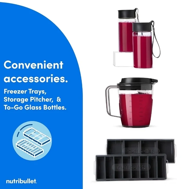 NutriBullet Juicer Pro Centrifugal Juicer Machine for Fruit, Vegetables - 27 Ounces/1.5 Liters, 1000 Watts