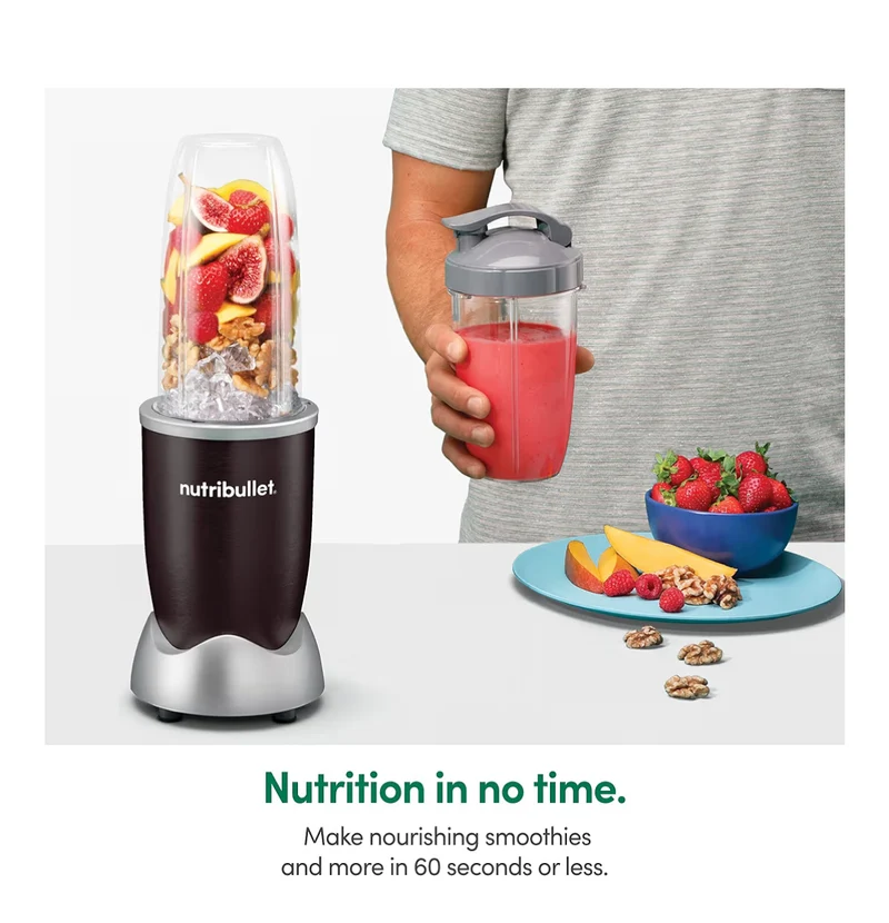NutriBullet Pro Blender 900W - Shakes,Smoothies - Onyx Black