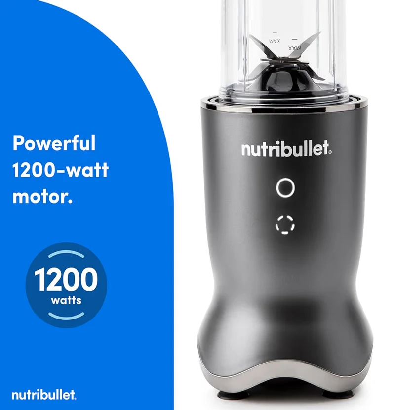 NutriBullet Ultra Personal Blender 1200 Watt (32 oz) - Gray