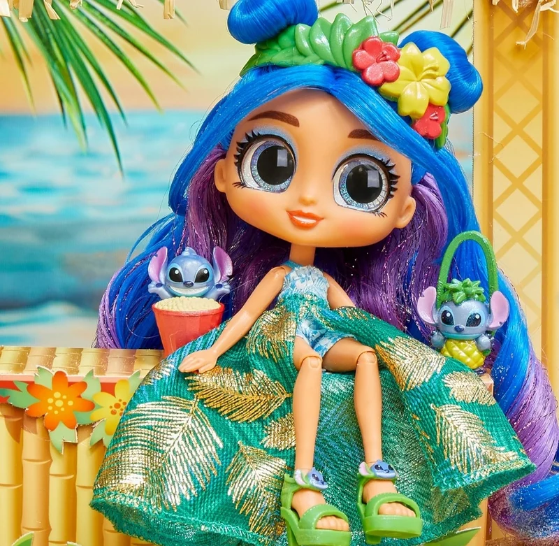 Just Play Disney Doorables ADOORBS Deluxe Stitch Superfan Doll, 2 Exclusive Figures - Tweens, Girls & Kids 5 and Up